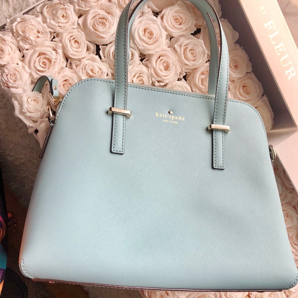 Kate Spade Tiffany Blue Cedar Street Maise Handbag